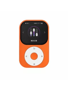   SHANLING Q2 - Player audio portabil WiFi TIDAL Bluetooth 5.2 aptX HD LDAC 32bit 768kHz DSD512 - Portocaliu amurg