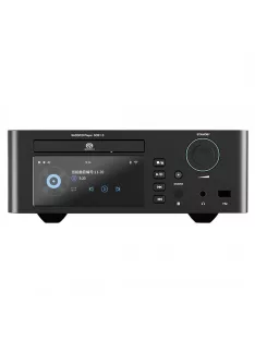   SHANLING SCD1.3 - Player de discuri SACD de birou cu amplificator pentru căști și Streamer WiFi Bluetooth 5 aptX HD LDAC 32bit 768kHz DSD512 - Negru