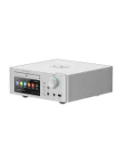 SHANLING SCD1.3R - Player SACD de masă de a doua generație cu DAC R2R pe 24 de biți, amplificator pentru căști și streamer WiFi Bluetooth 5.0 aptX HD LDAC 32bit 768kHz DSD512 - Argint