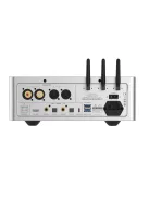 SHANLING SM1.3 - Streamer DAC de birou cu amplificare pentru căști WiFi Bluetooth 5.2 aptX HD LDAC MQA 32bit 768khz DSD512 - Argint