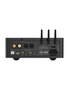   SHANLING SM1.3R - Streamer Desktop R2R DAC cu amplificare căști WiFi Bluetooth 5.2 aptX HD LDAC MQA 32bit 768khz DSD512 - Negru