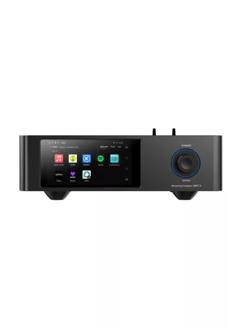 SHANLING SMT1.3 - Streamer de birou și mecanism digital WiFi Bluetooth 5.2 aptX HD LDAC MQA 32bit 768khz DSD512 - Negru