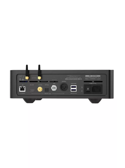 SHANLING SMT1.3 - Streamer de birou și mecanism digital WiFi Bluetooth 5.2 aptX HD LDAC MQA 32bit 768khz DSD512 - Negru
