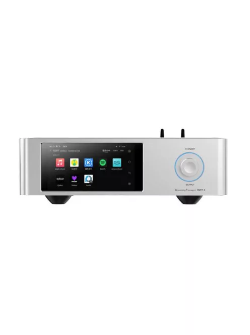 SHANLING SMT1.3 - Streamer de birou și mecanism digital WiFi Bluetooth 5.2 aptX HD LDAC MQA 32bit 768khz DSD512 - Argint