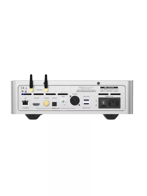 SHANLING SMT1.3 - Streamer de birou și mecanism digital WiFi Bluetooth 5.2 aptX HD LDAC MQA 32bit 768khz DSD512 - Argint