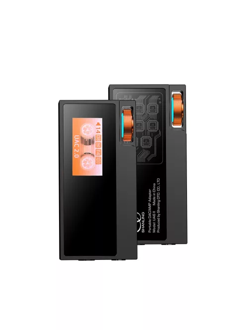 SHANLING UA6 II - DAC portabil și amplificator pentru căști 32bit 768kHz DSD512 - Negru