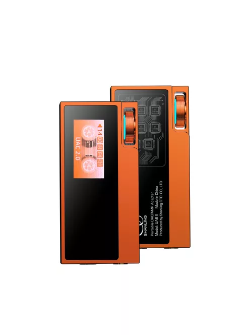 SHANLING UA6 II - DAC portabil și amplificator pentru căști 32bit 768kHz DSD512 - Orange