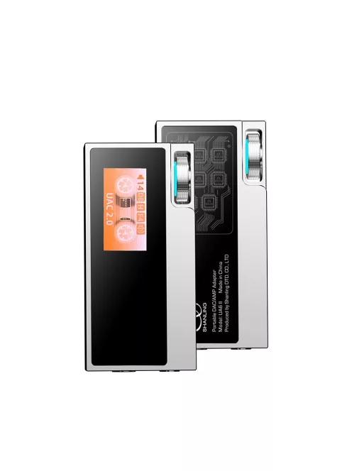 SHANLING UA6 II - DAC portabil și amplificator pentru căști 32bit 768kHz DSD512 - Argint