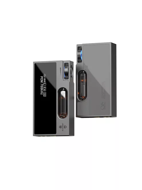 SHANLING UA7 - DAC și amplificator pentru căști cu tuburi portabil 32bit 768kHz DSD512 - Gri