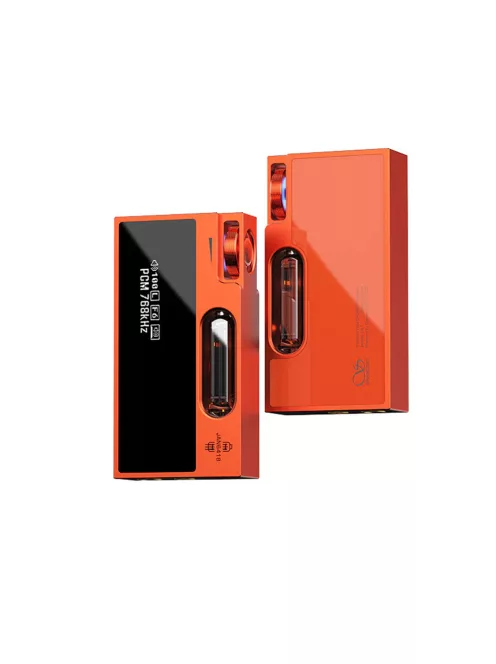 SHANLING UA7 - DAC și amplificator pentru căști cu tuburi portabil 32bit 768kHz DSD512 - Orange