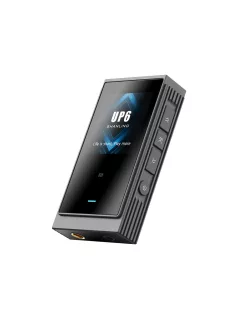   SHANLING UP6 - DAC portabil și amplificator pentru căști Bluetooth 5.2 aptX HD LDAC 32bit 768kHz DSD512 - Gri