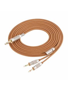   SIVGA AUDIO HEADPHONE CABLE - Cablu pentru căști OCC cu conector de 3,5 mm - Maro