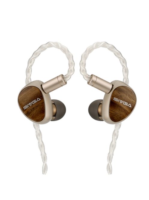 SIVGA AUDIO QUE UTG - Căști intraauriculare dinamice cu membrană de sticlă plată One Dynamic din cupru placat cu argint cu cablu interschimbabil cu 2 pini