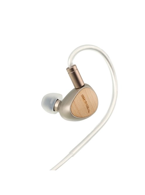 SIVGA AUDIO QUE - Căști pentru monitor intraauriculare cu un driver dinamic cu cablu cu 2 pini din cupru placat cu argint