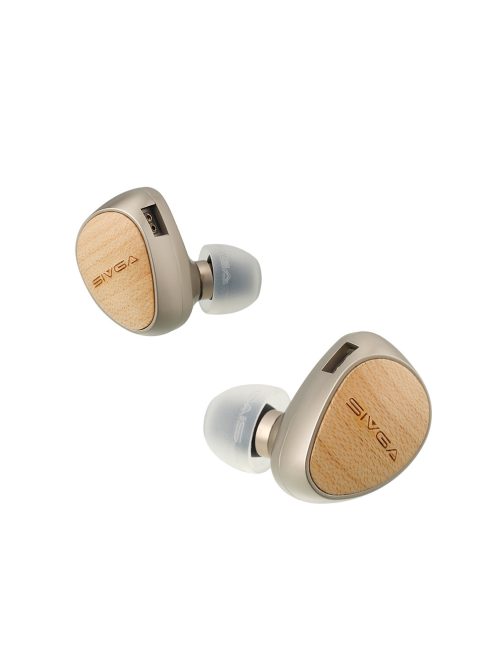 SIVGA AUDIO QUE - Căști pentru monitor intraauriculare cu un driver dinamic cu cablu cu 2 pini din cupru placat cu argint