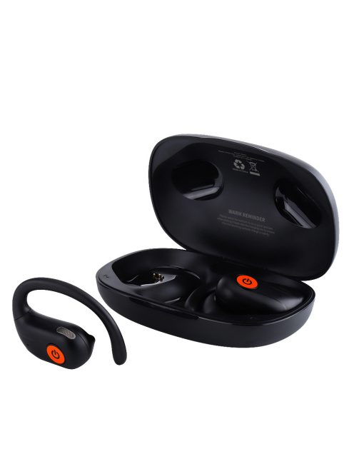 SIVGA AUDIO SO1 - Căști sportive on-ear Truly Wireless (TWS) cu încărcare wireless (Qi) Bluetooth 5.3 IPX5 - Negru