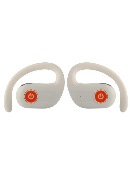 SIVGA AUDIO SO1 - Căști sportive on-ear Truly Wireless (TWS) cu încărcare wireless (Qi) Bluetooth 5.3 IPX5 - Alb
