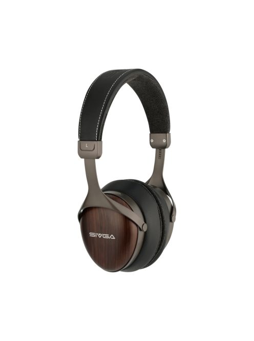 SIVGA AUDIO SV021 PRO - Căști dinamice cu design închis, de tip over-ear, cu cablu 3.5 mm interschimbabil - Lemn de zebră