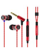 SoundMAGIC E10C - Căști stereo In-Ear high quality cu microfon - Roșu