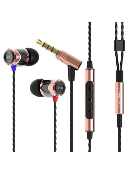 SoundMAGIC E10C - Căști stereo In-Ear high quality cu microfon - Auriu
