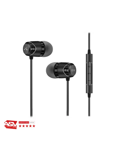 SoundMAGIC E11C - Căști stereo In-Ear high quality cu microfon - Negru