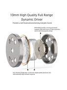 SOUNDMAGIC E11D - Căști intra-auriculare digitale cu conector stereo Type-C 24Bit DAC cu microfon - Negru