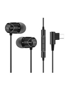   SOUNDMAGIC E11D - Căști intra-auriculare digitale cu conector stereo Type-C 24Bit DAC cu microfon - Gunmetal