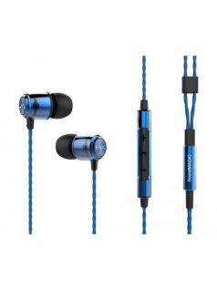  SOUNDMAGIC E50C - Căști In-Ear stereo de înaltă calitate pentru muzică detaliată cu microfon. - Albastru