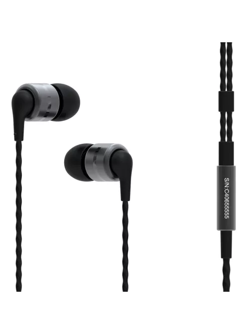 SOUNDMAGIC E80 - Căști In-Ear stereo emblematice pentru pasionații de muzică - Gunmetal