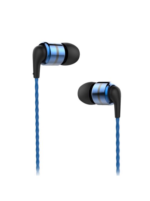 SOUNDMAGIC E80 - Căști In-Ear stereo emblematice pentru pasionații de muzică - Albastru