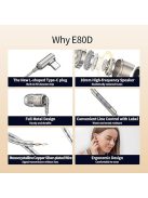 SOUNDMAGIC E80D - Căști In-ear cu un singur driver dinamic și conector Type-C - Gunmetal