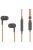 SOUNDMAGIC ES18S - Căști In-Ear stereo cu sunet excelent și microfon. - Gri-Portocaliu