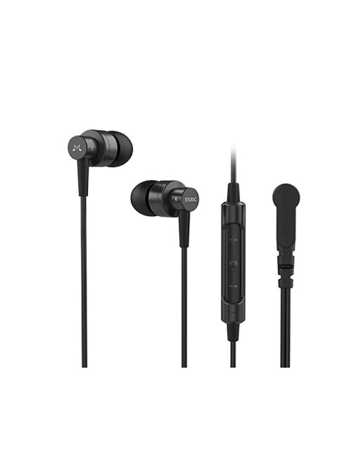 SOUNDMAGIC ES30C - Căști intraauriculare de înaltă calitate cu microfon - Negru