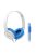 SoundMAGIC P11S  - Căști On-Ear Stereo ultra lightweight cu microfon - Alb-Albastru