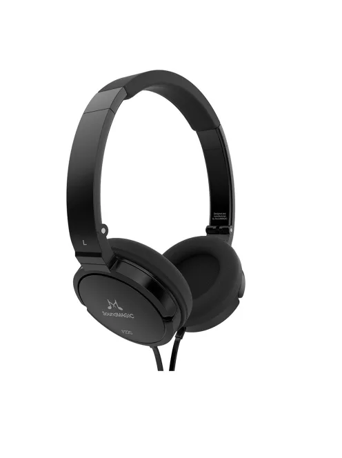 SoundMAGIC P22C - Căști On-Ear Stereo extra bass cu microfon - Negru