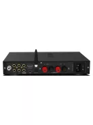 SMSL AL400 - Amplificator integrat și DAC clasa D de birou 2x160W 4 Ohm Bluetooth MQA 32bit 768kHz LDAC aptX-HD eARC - Negru