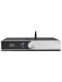   SMSL AL400 - Amplificator integrat și DAC clasa D de birou 2x160W 4 Ohm Bluetooth MQA 32bit 768kHz LDAC aptX-HD eARC - Argint