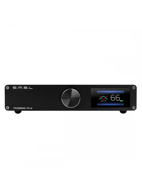 SMSL AO200 MKII - Amplificator integrat simetric de birou 2.1 Bluetooth 5 2x160W 4 Ohmi