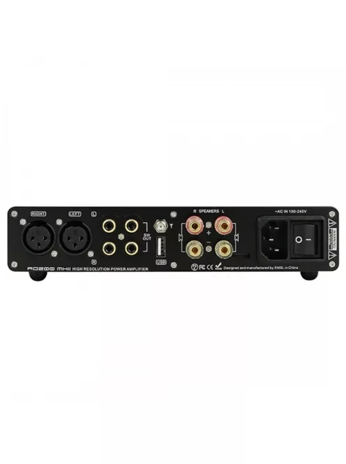 SMSL AO200 MKII - Amplificator integrat simetric de birou 2.1 Bluetooth 5 2x160W 4 Ohmi