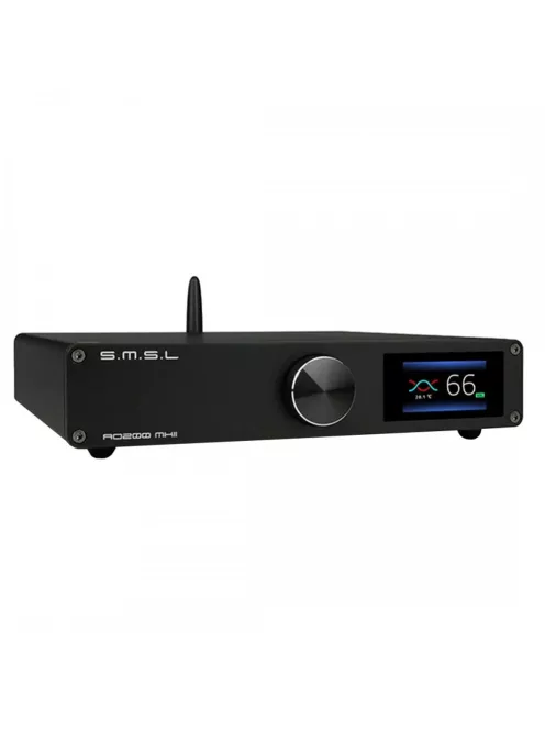 SMSL AO200 MKII - Amplificator integrat simetric de birou 2.1 Bluetooth 5 2x160W 4 Ohmi