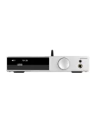 SMSL AO300 - DAC de masă cu amplificator pentru căști și stereo, Bluetooth aptX HD LDAC HDMI ARC 2.1 MQA-CD 32bit 768kHz DSD256 2x165W 4 Ohm - Argint