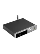 SMSL AO300 - DAC de masă cu amplificator pentru căști și stereo, Bluetooth aptX HD LDAC HDMI ARC 2.1 MQA-CD 32bit 768kHz DSD256 2x165W 4 Ohm - Argint