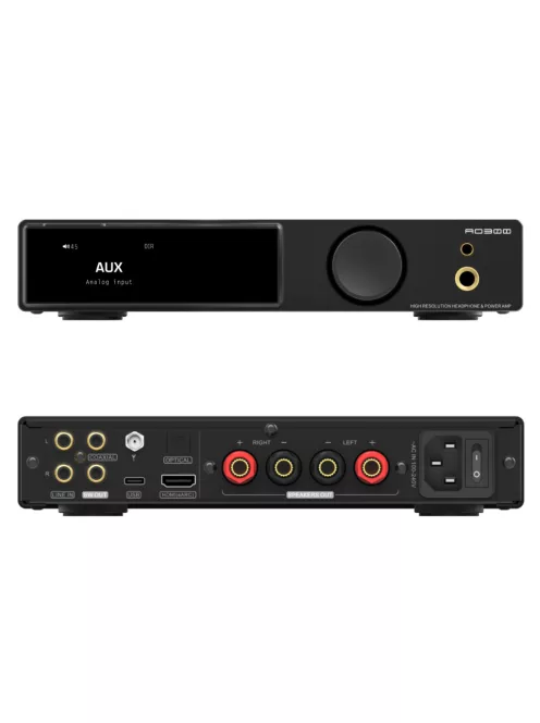 SMSL AO300 PRO - DAC desktop, amplificator pentru căști și amplificator stereo de clasă D Bluetooth 5.3 LDAC/aptX HD DSD256 MQA eARC 32bit 768kHz 2x165W 4 ohmi