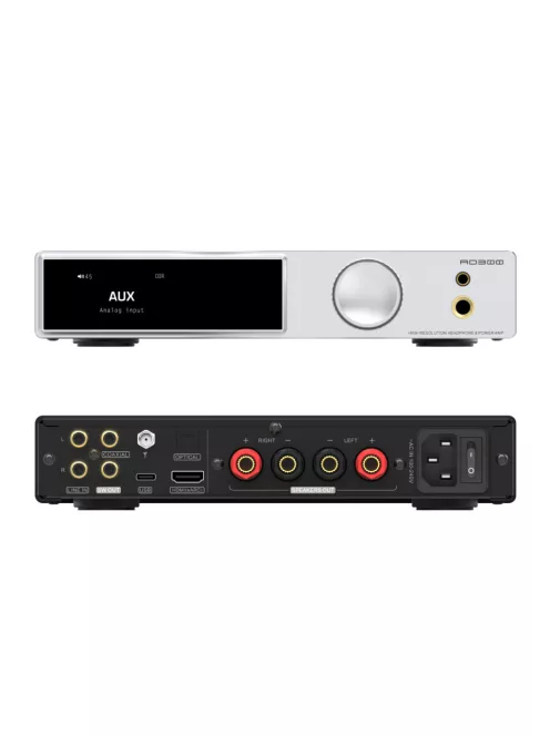 SMSL AO300 PRO - DAC desktop, amplificator pentru căști și amplificator stereo de clasă D Bluetooth 5.3 LDAC/aptX HD DSD256 MQA eARC 32bit 768kHz 2x165W 4 ohmi
