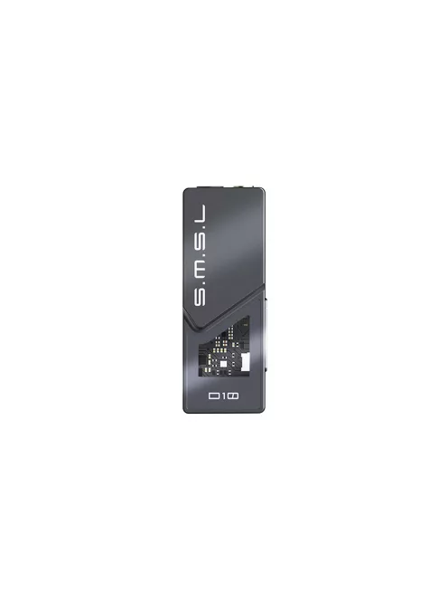 SMSL D10 - Convertor digital-analog portabil și amplificator pentru căști, 384kHz DSD256 - Gri