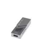 SMSL D10 - Convertor digital-analog portabil și amplificator pentru căști, 384kHz DSD256 - Gri