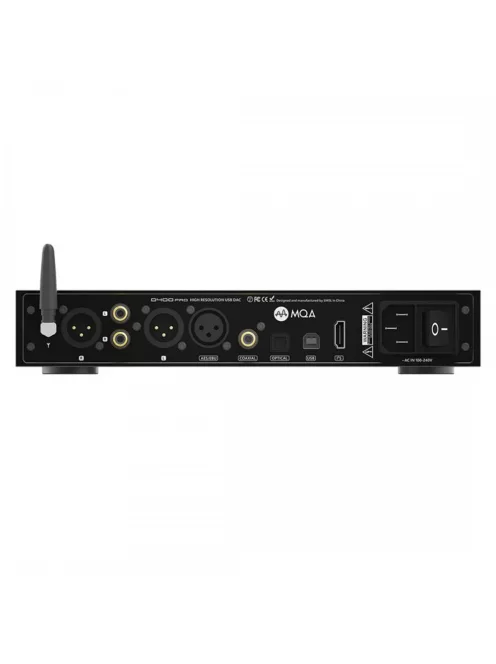 SMSL D400PRO - DAC MQA și MQA-CD de birou Bluetooth 5 aptX HD LDAC 32Bit 768kHz DSD512 - Negru