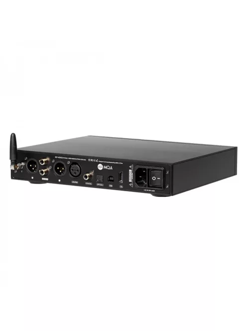 SMSL D400PRO - DAC MQA și MQA-CD de birou Bluetooth 5 aptX HD LDAC 32Bit 768kHz DSD512 - Negru