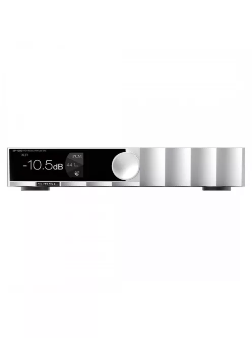 SMSL D400PRO - DAC MQA și MQA-CD de birou Bluetooth 5 aptX HD LDAC 32Bit 768kHz DSD512 - Argint