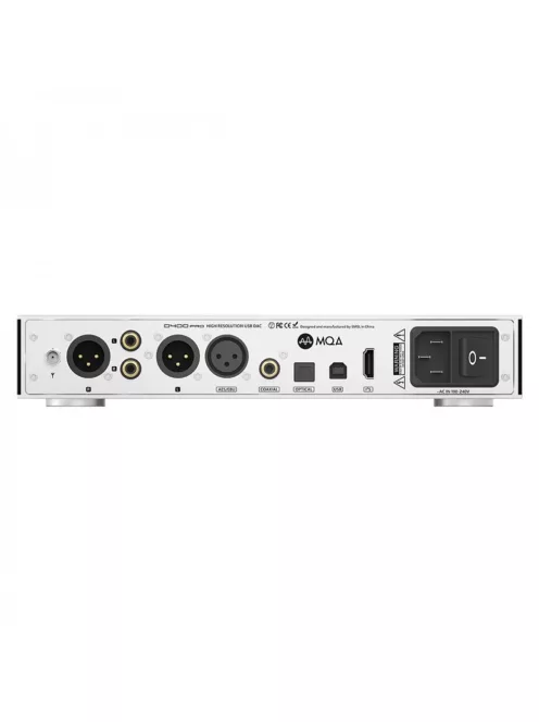 SMSL D400PRO - DAC MQA și MQA-CD de birou Bluetooth 5 aptX HD LDAC 32Bit 768kHz DSD512 - Argint